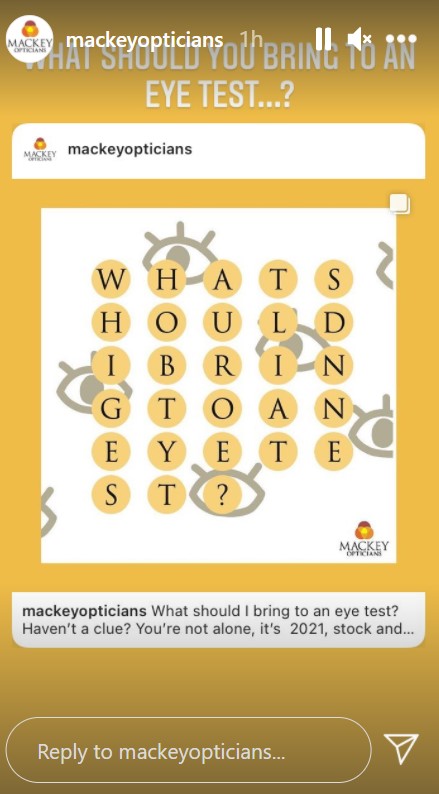 What to bring along to an eye examination?