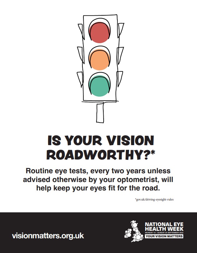 National Eye Health Week - Is your vision roadworthy?